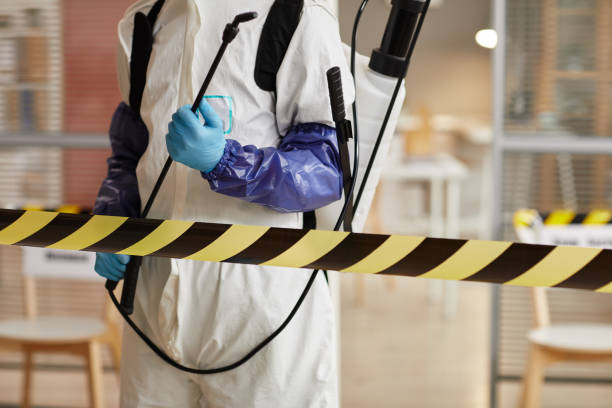 Professional Biohazard Cleanup technician working in Winnebago, MN